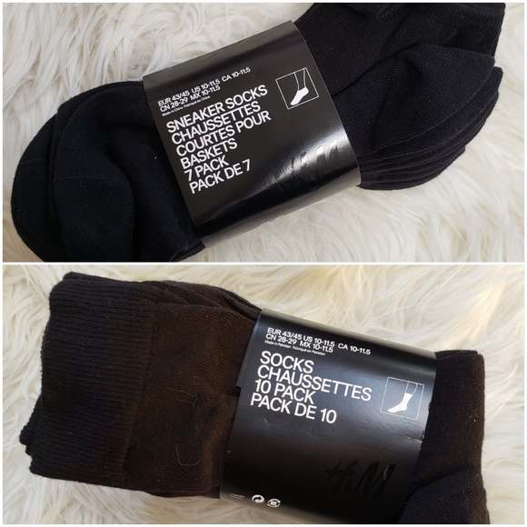H&M Other - NWT H&M Men's Cotton-Blend Socks Bundle